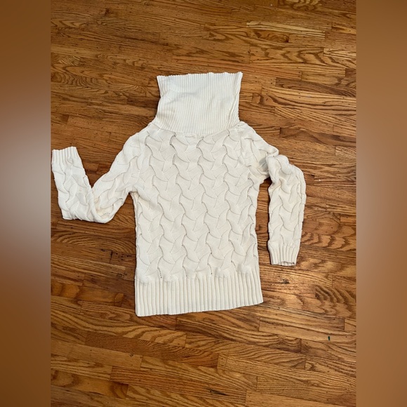 Parkhurst Off-shoulder Knit Sweater- 100% Cotton size small - Picture 1 of 7